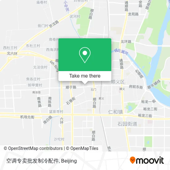 空调专卖批发制冷配件 map