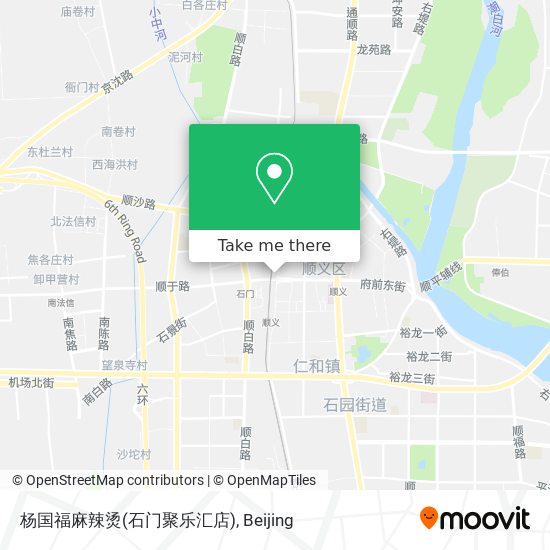 杨国福麻辣烫(石门聚乐汇店) map