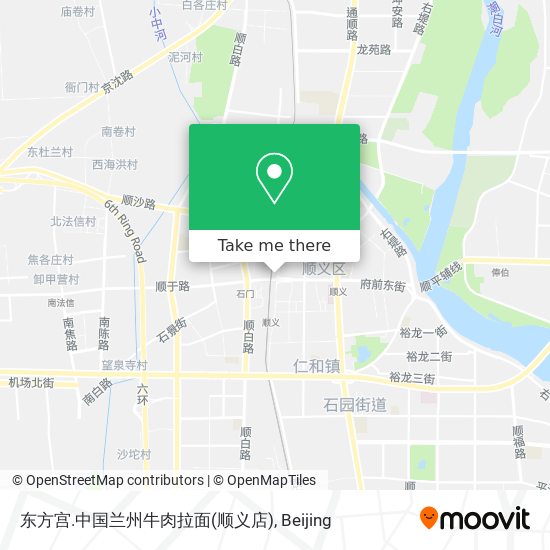 东方宫.中国兰州牛肉拉面(顺义店) map