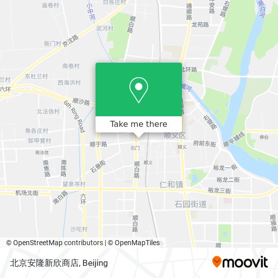 北京安隆新欣商店 map