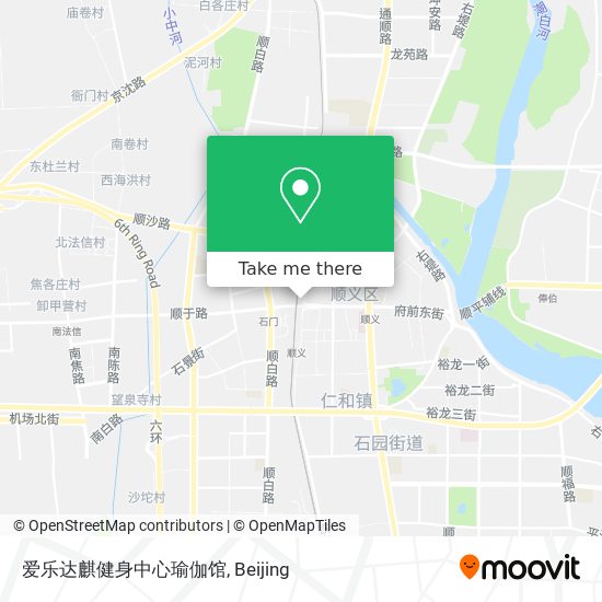 爱乐达麒健身中心瑜伽馆 map