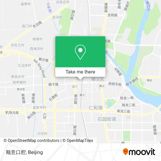 顺意口腔 map