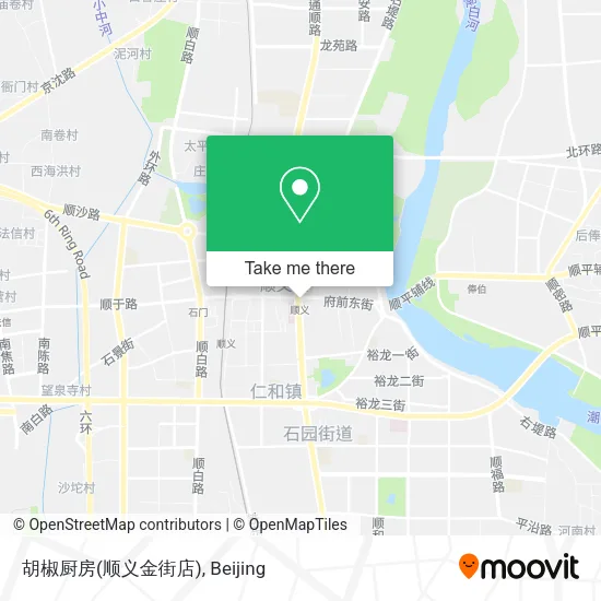胡椒厨房(顺义金街店) map