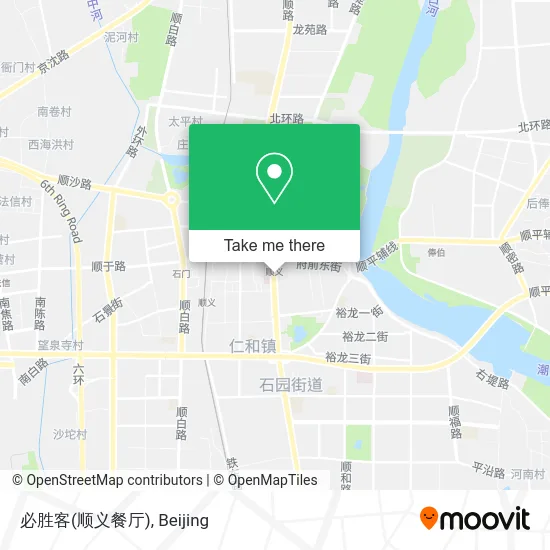 必胜客(顺义餐厅) map