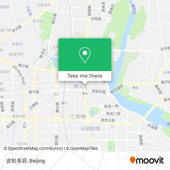 皮鞋美容 map