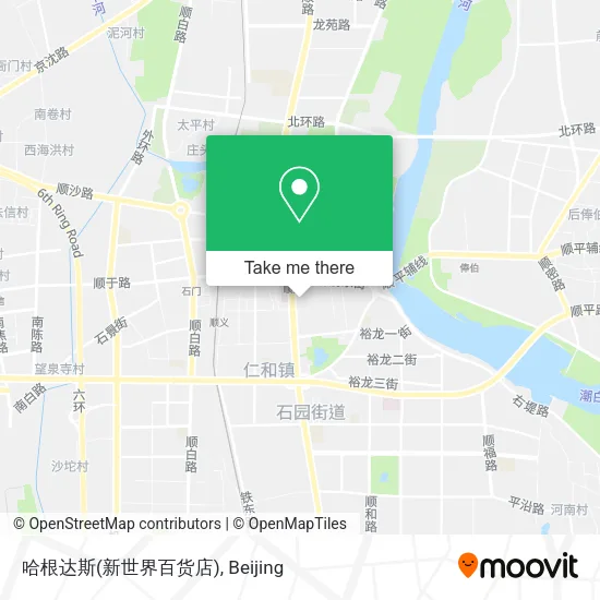 哈根达斯(新世界百货店) map