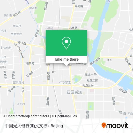 中国光大银行(顺义支行) map