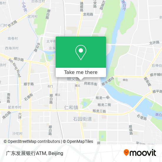 广东发展银行ATM map