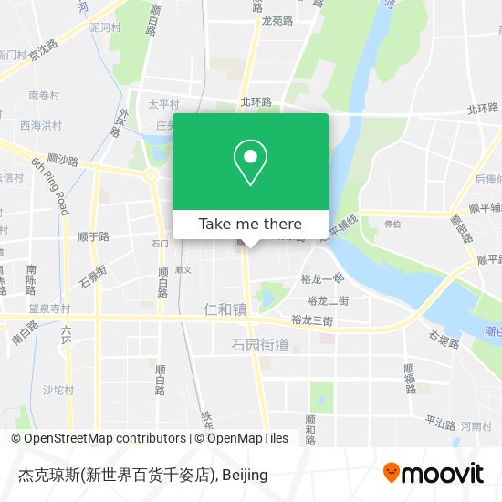 杰克琼斯(新世界百货千姿店) map