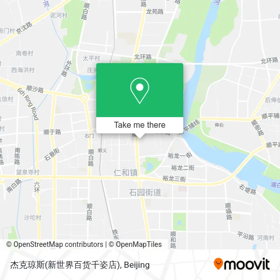 杰克琼斯(新世界百货千姿店) map