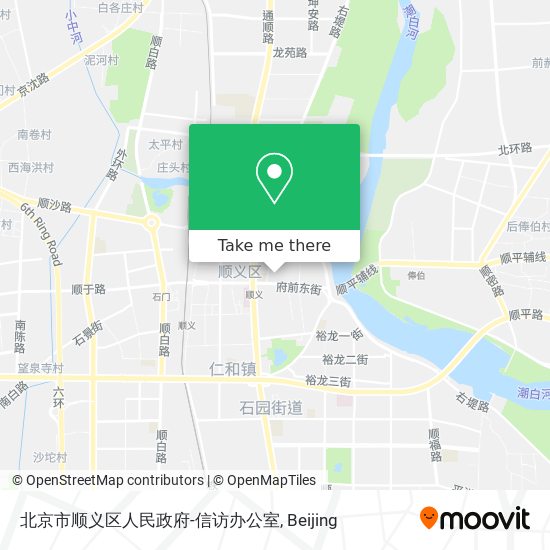北京市顺义区人民政府-信访办公室 map