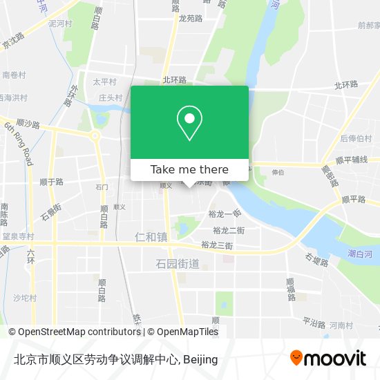 北京市顺义区劳动争议调解中心 map