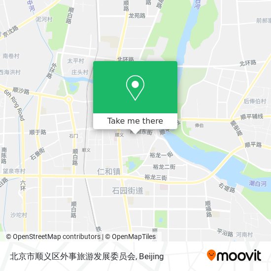 北京市顺义区外事旅游发展委员会 map