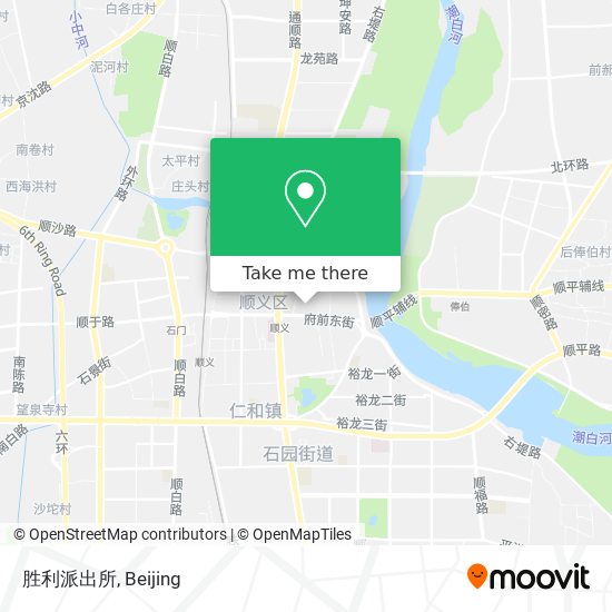 胜利派出所 map