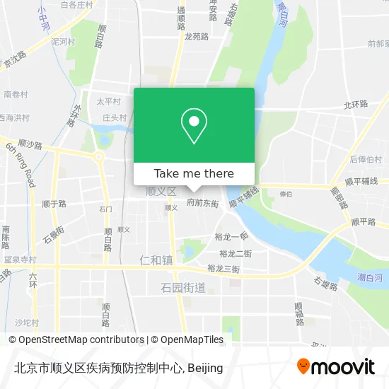北京市顺义区疾病预防控制中心 map