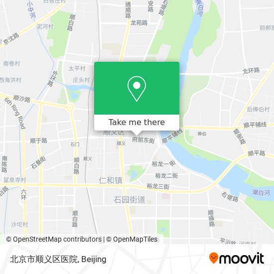 北京市顺义区医院 map