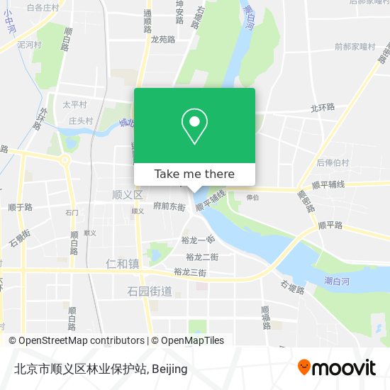 北京市顺义区林业保护站 map