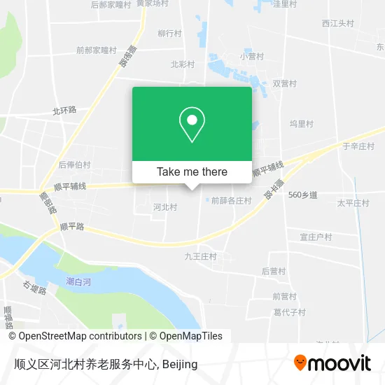 顺义区河北村养老服务中心 map