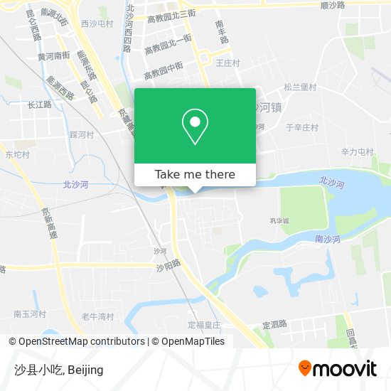 沙县小吃 map