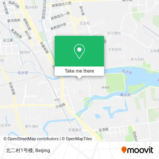 北二村1号楼 map