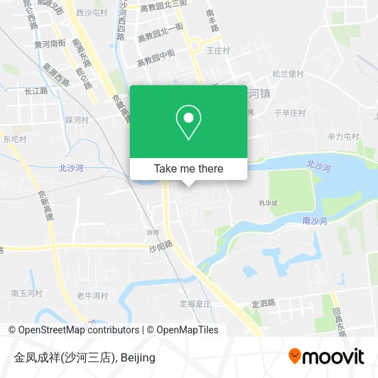 金凤成祥(沙河三店) map