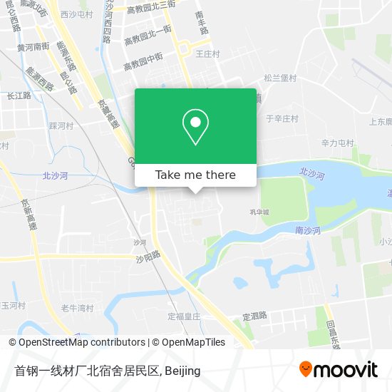 首钢一线材厂北宿舍居民区 map