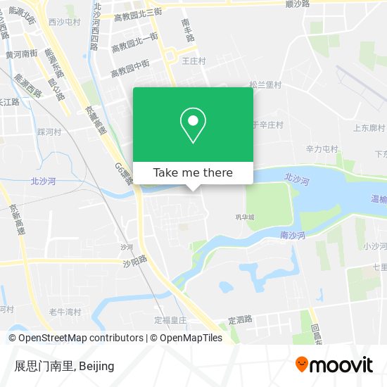 展思门南里 map