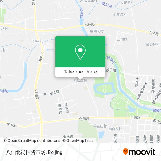 八仙北街旧货市场 map