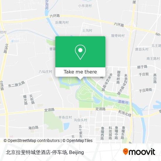 北京拉斐特城堡酒店-停车场 map