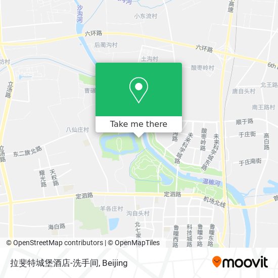 拉斐特城堡酒店-洗手间 map