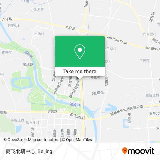 商飞北研中心 map