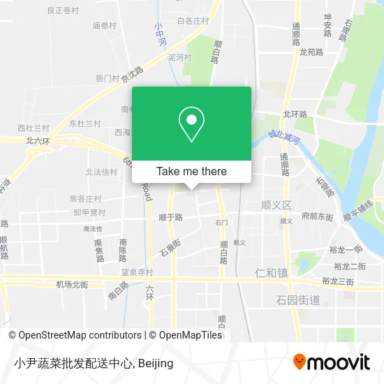 小尹蔬菜批发配送中心 map