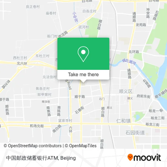 中国邮政储蓄银行ATM map