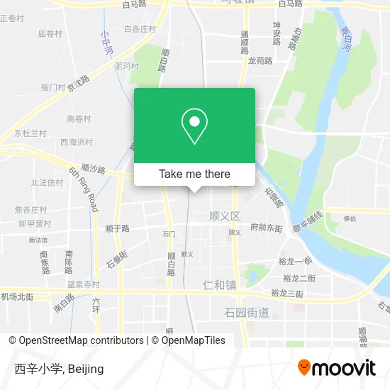 西辛小学 map