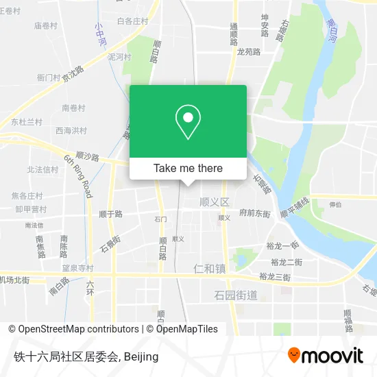 铁十六局社区居委会 map
