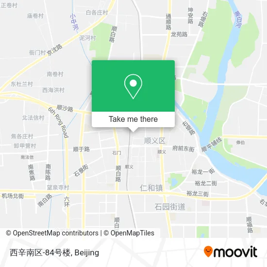 西辛南区-84号楼 map