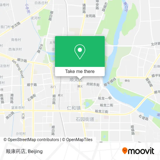 顺康药店 map