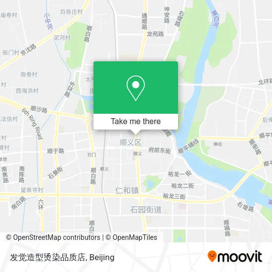 发觉造型烫染品质店 map