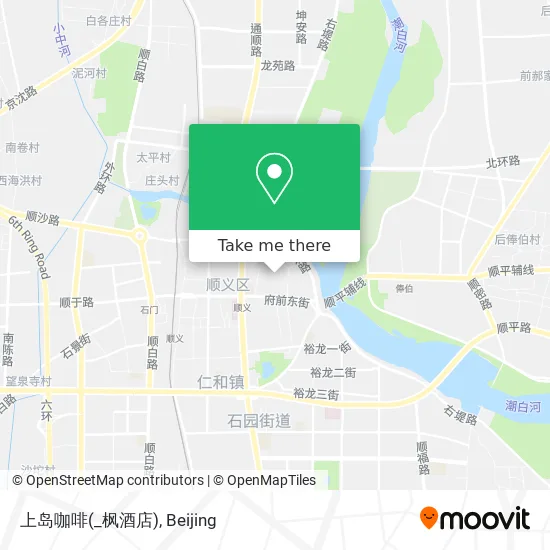 上岛咖啡(_枫酒店) map