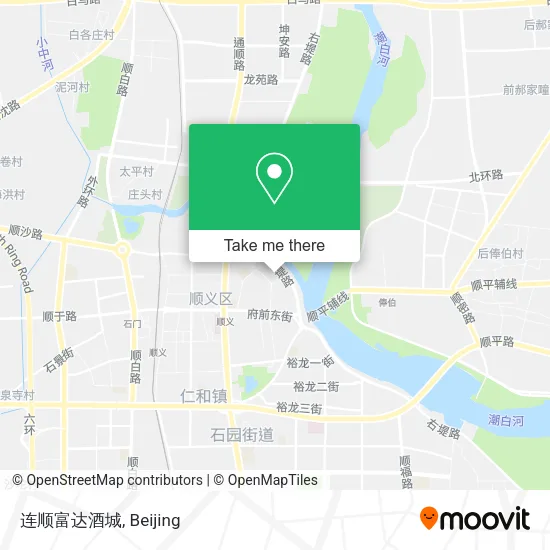 连顺富达酒城 map