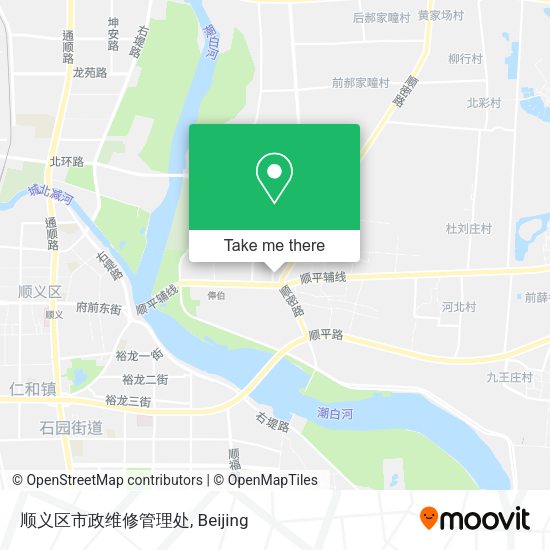 顺义区市政维修管理处 map