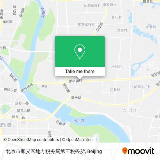 北京市顺义区地方税务局第三税务所 map