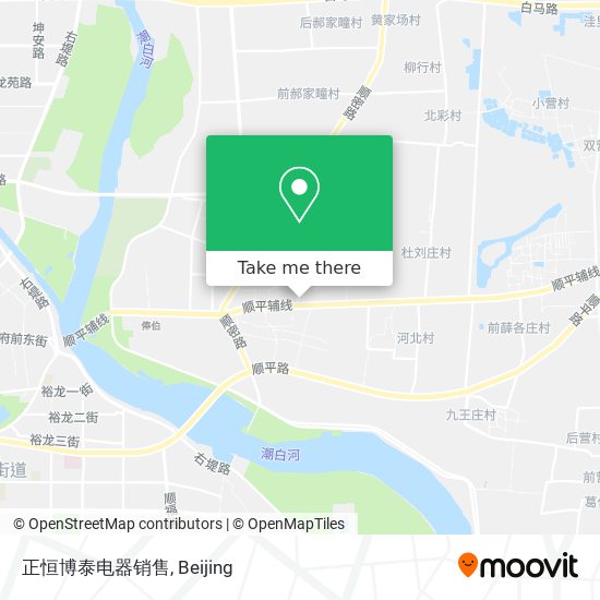 正恒博泰电器销售 map