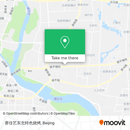 赛佳艺东北特色烧烤 map