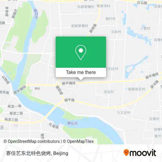 赛佳艺东北特色烧烤 map