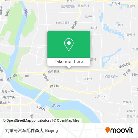 刘举涛汽车配件商店 map