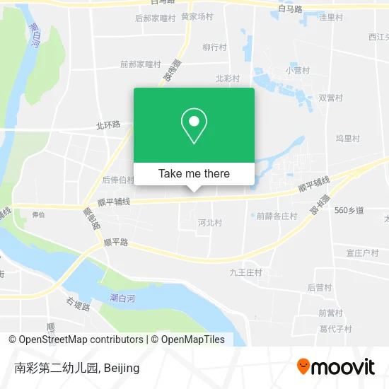 南彩第二幼儿园 map