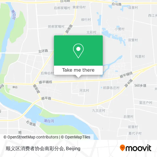 顺义区消费者协会南彩分会 map