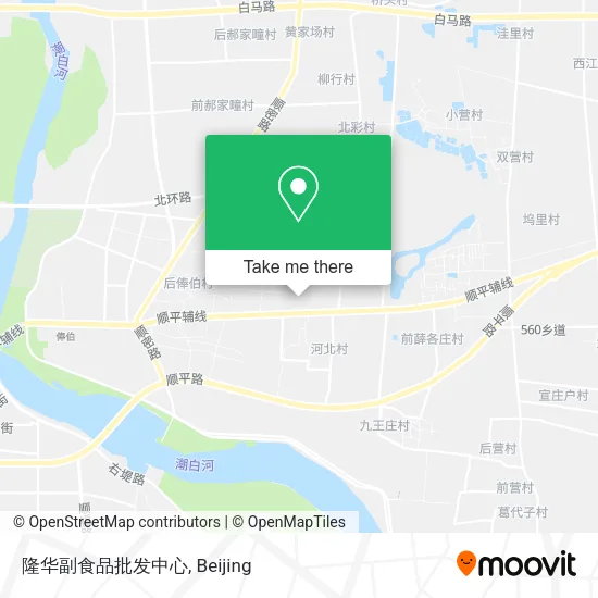 隆华副食品批发中心 map