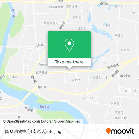 隆华购物中心(南彩店) map